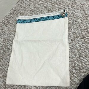 Tory Burch 12”x15” shoe bag New